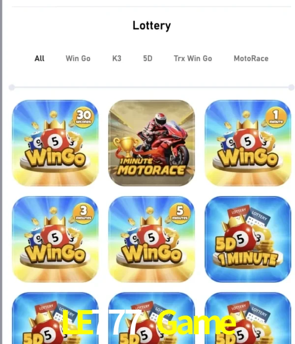 LE777 Game App
